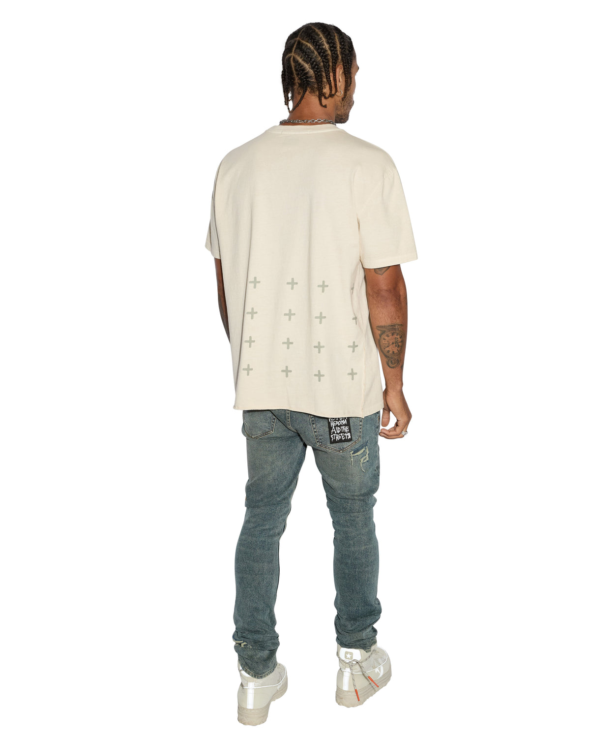 Mens All Day Biggie Ss Tee Desert Oversized Tees - Tan