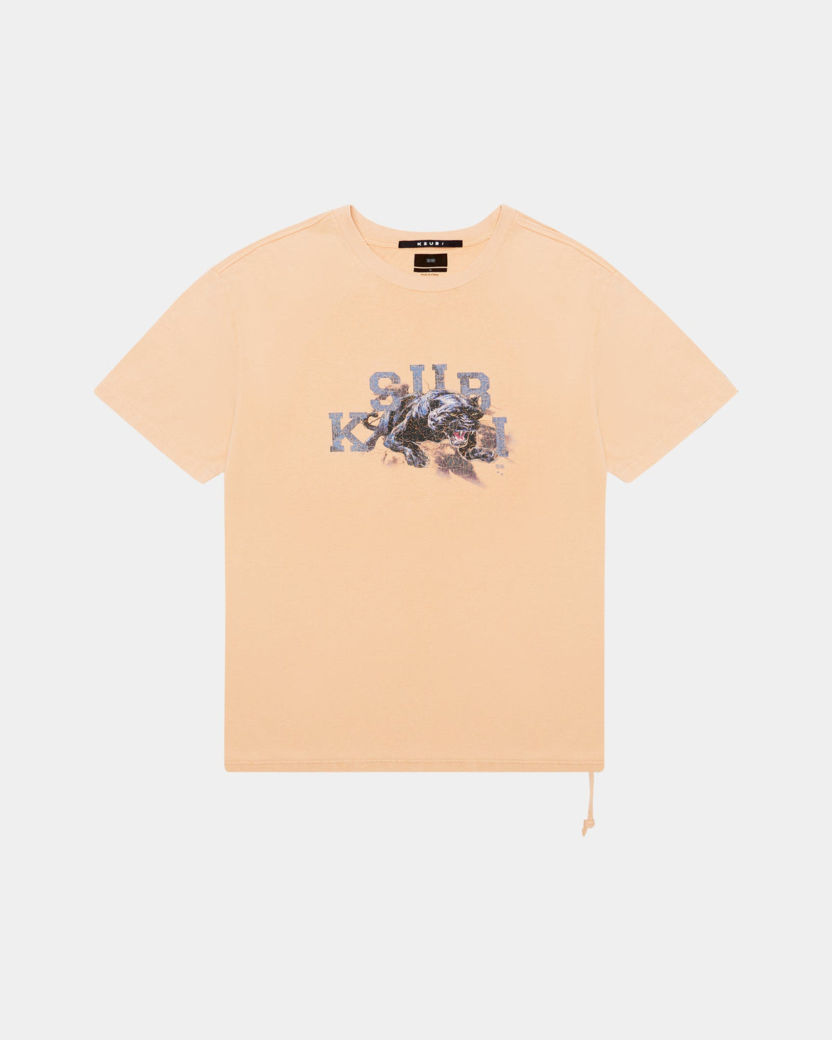 Mens Apex Biggie Ss Tee Flare Oversized Tees - Orange