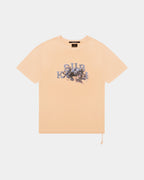 Mens Apex Biggie Ss Tee Flare Oversized Tees - Orange