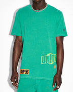 Mens Collective Kash Ss Tee Cali Regular Tees - Green