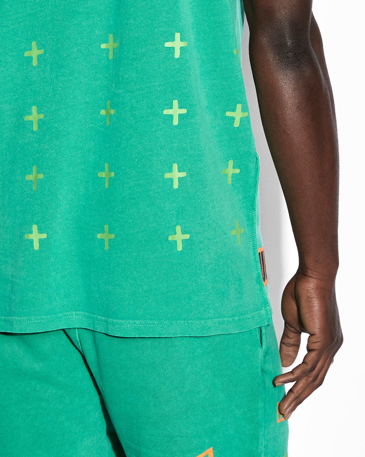 Mens Collective Kash Ss Tee Cali Regular Tees - Green