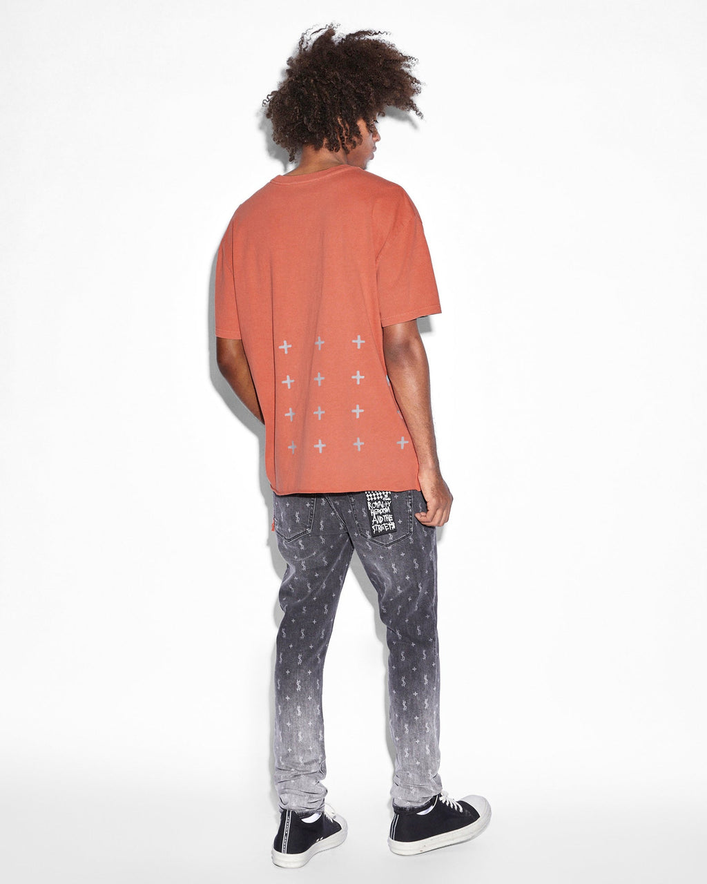 Mens Flight Biggie Ss Tee Torch Oversized Tees - Red