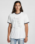 SEXE  KASH SS RINGER TEE WHITE