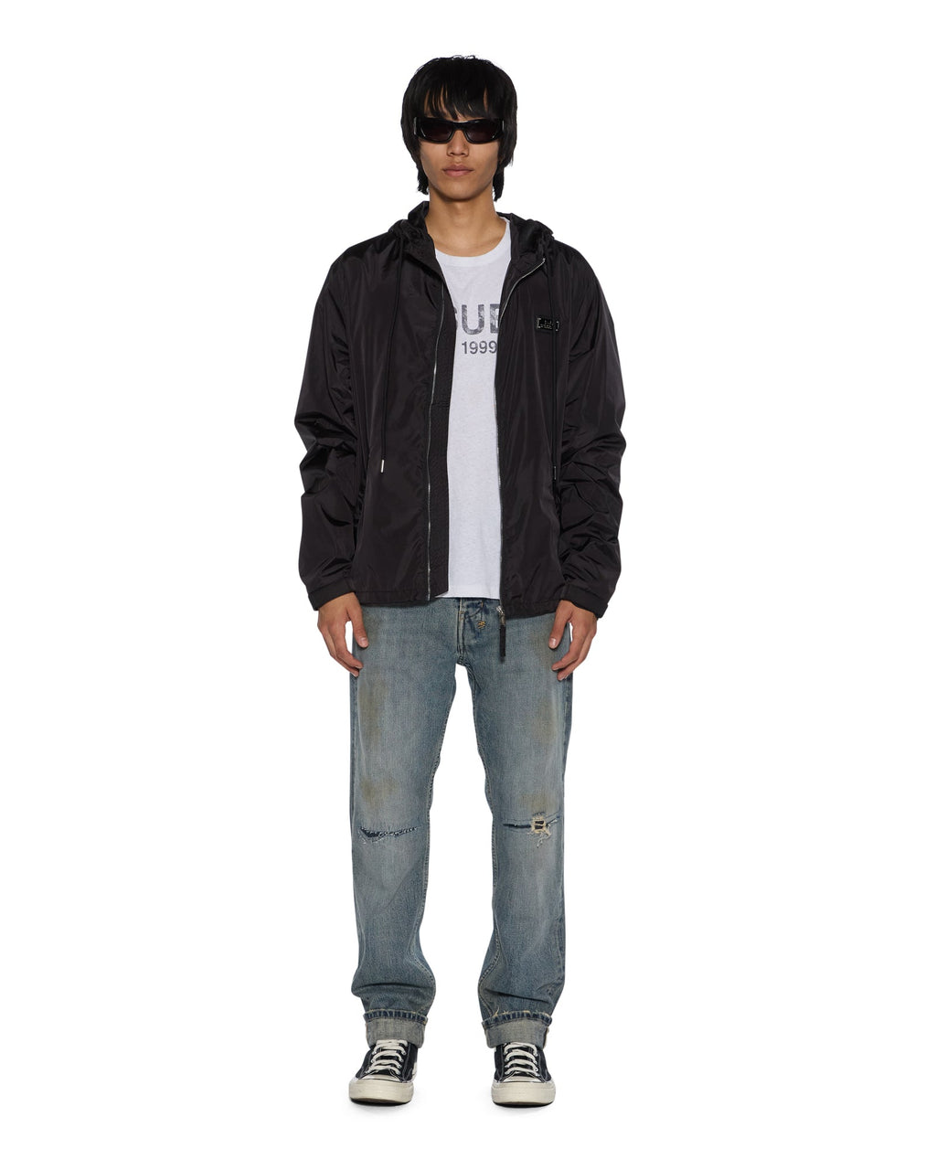 Mens Hazlow Selvedge Melbourne Blue Straight Denim Jeans - Denim