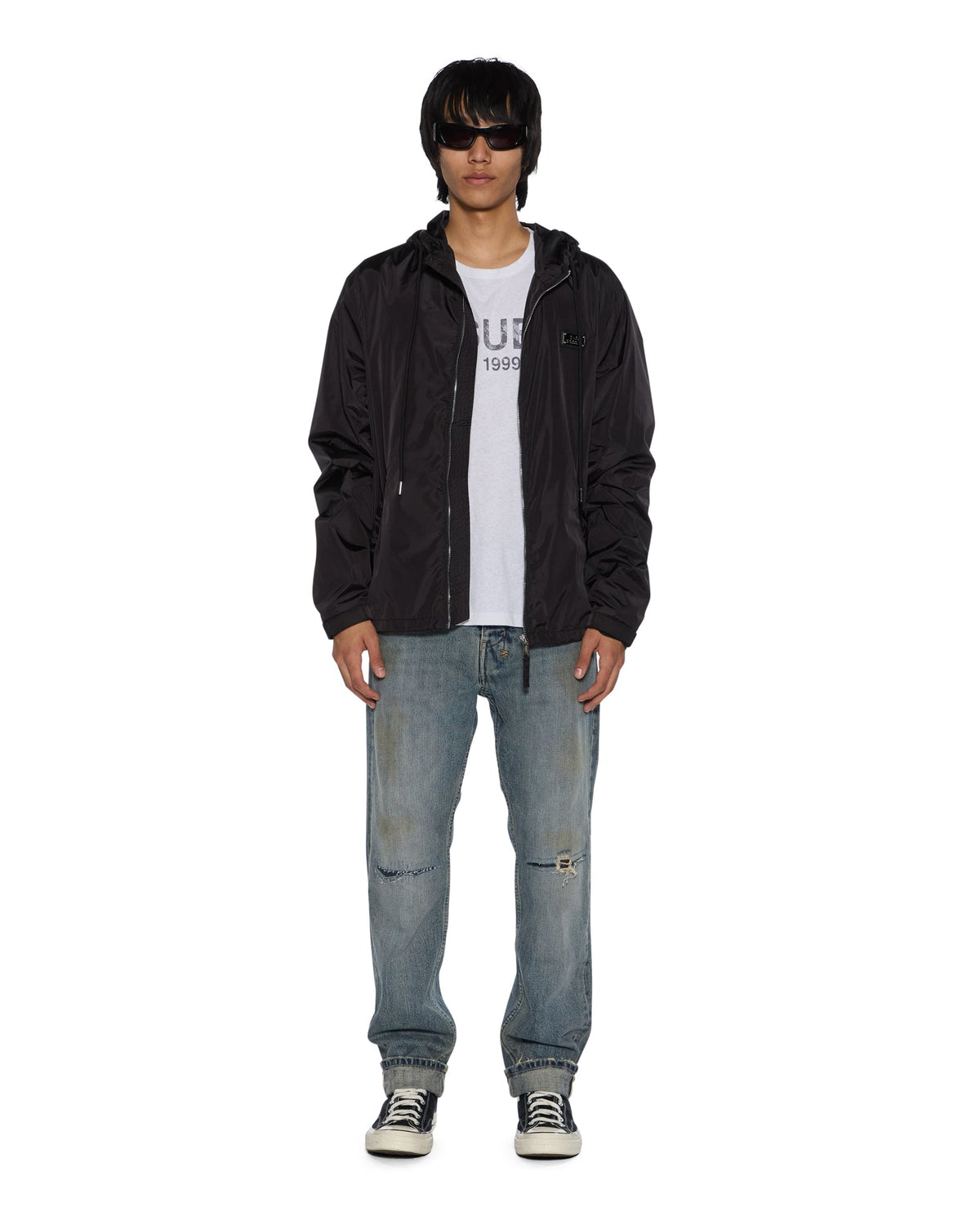 Mens Hazlow Selvedge Melbourne Blue Straight Denim Jeans - Denim