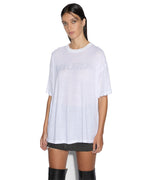 Womens Reverse It Oh G Ss Tee White Oversized Tees - White