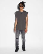 Mens Van Winkle Skribed Skinny Denim Jeans - Black