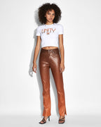 Womens Melrose Pant Sunset Slim Pants - Orange