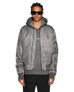 Mens 1999 Fade Kash Hoodie Charcoal Regular Fleece - Grey