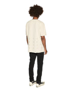Mens 4 X 4 Biggie Ss Tee Desert Oversized Tees - Tan