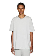Mens 4 X 4 Biggie Ss Tee Grey Marle Oversized Tees - Grey