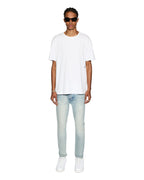 Mens 4 X 4 Biggie Ss Tee Optic White Oversized Tees - White