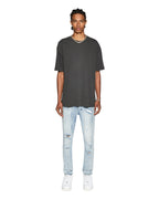 Mens Biggie Ss Tee Back To Black Oversized Tees - Black
