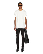 Mens Biggie Ss Tee Worn In White Oversized Tees - White