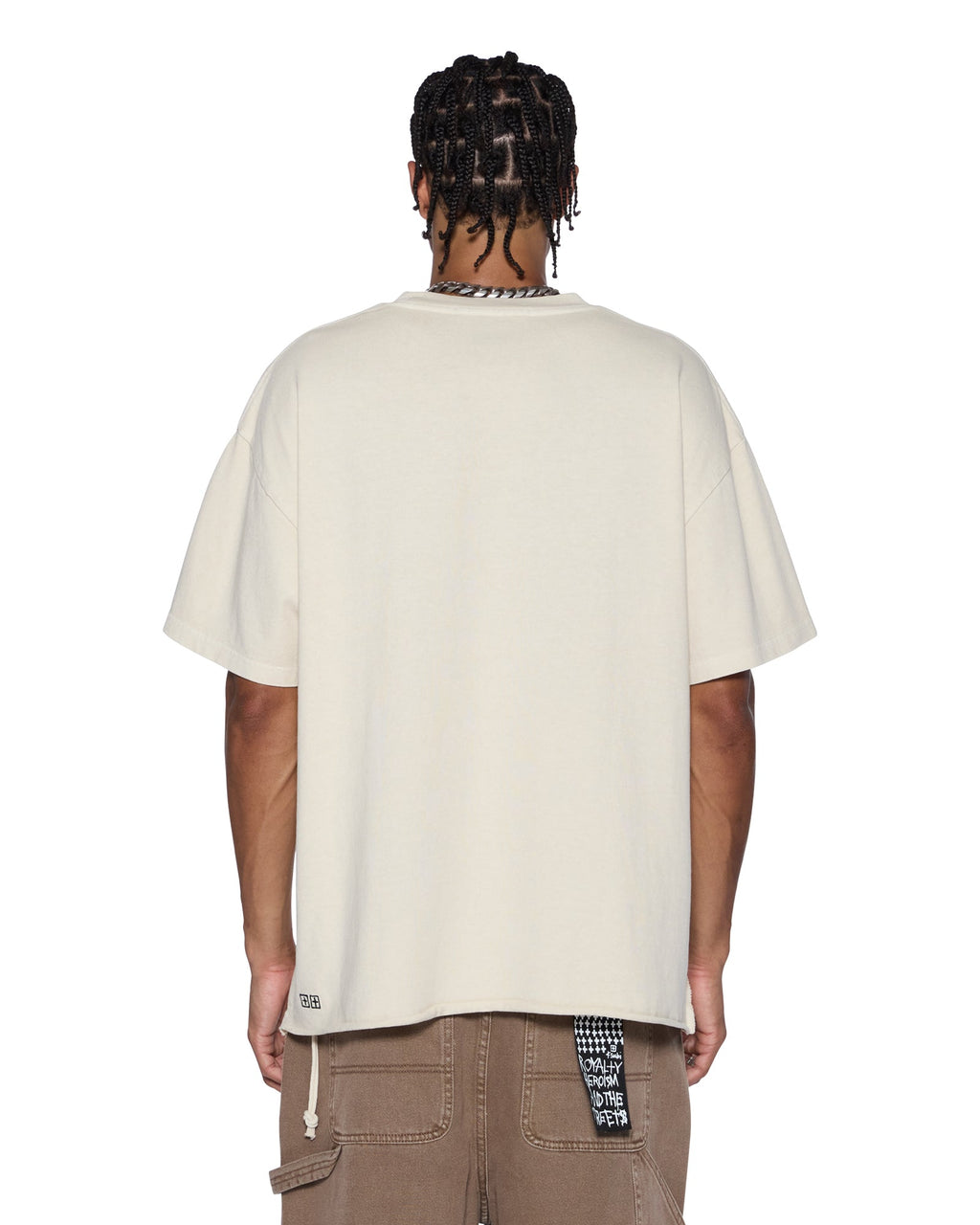 Mens Est Ekcess Pocket Ss Tee Desert Oversized Tees - Tan
