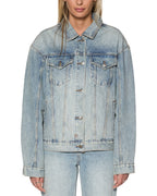 Womens Oversized Jacket Karma Oversized Jackets - Denim