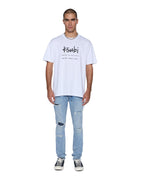 Mens Van Winkle Painter Repair Skinny Denim Jeans - Denim