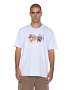 Mens Romeo Biggie Ss Tee Tru White Oversized Tees - White