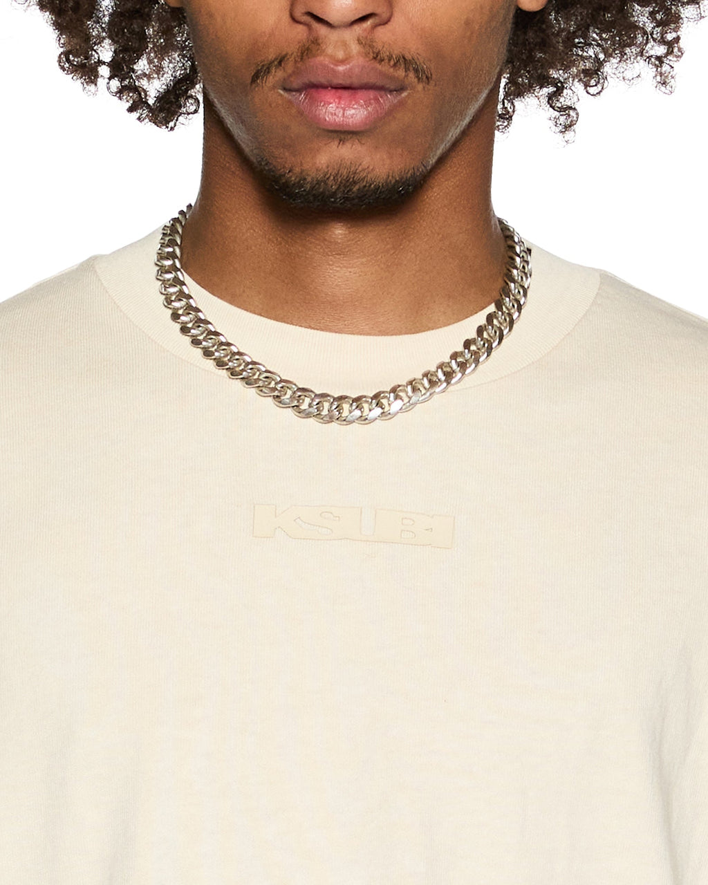 Mens Sott Ekcess Ss Tee Desert Oversized Tees - Tan