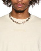 Mens Sott Ekcess Ss Tee Desert Oversized Tees - Tan