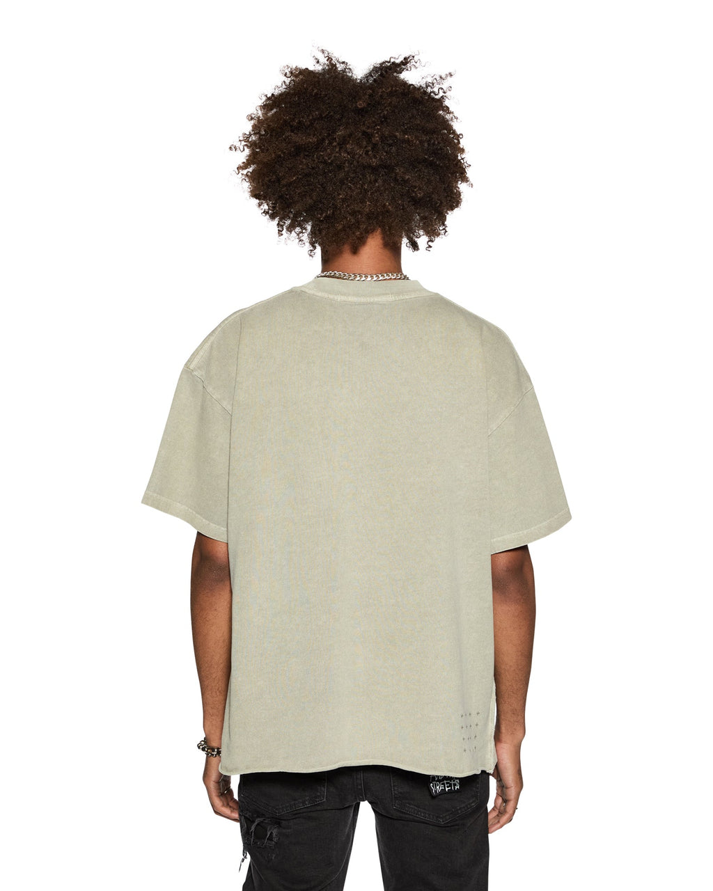 Mens Sott Ekcess Ss Tee Outback Oversized Tees - Khaki