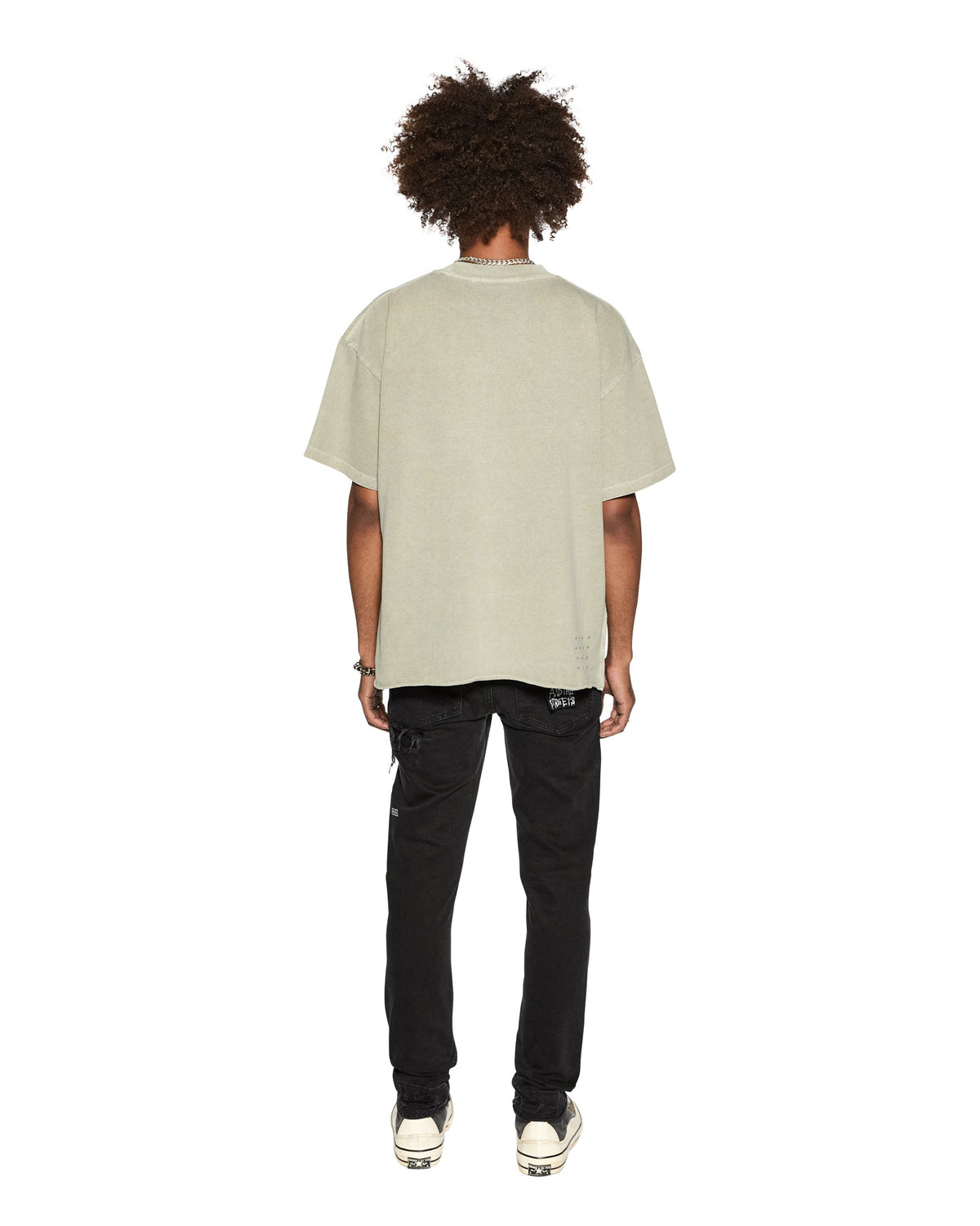 Mens Sott Ekcess Ss Tee Outback Oversized Tees - Khaki
