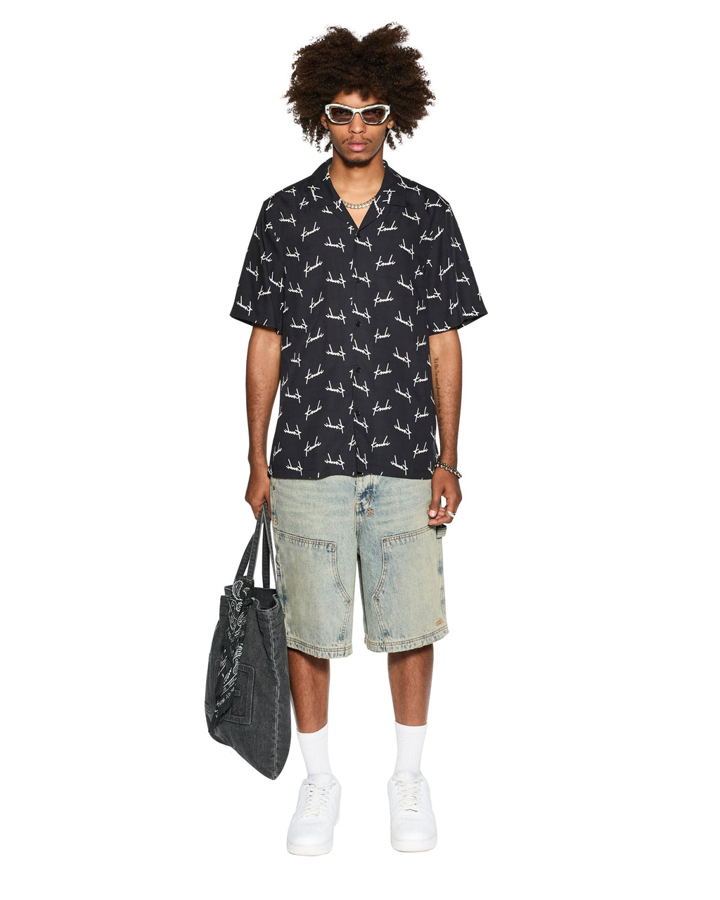 Mens Maxx Operator Short Stagelight Relaxed Walkshorts - Denim