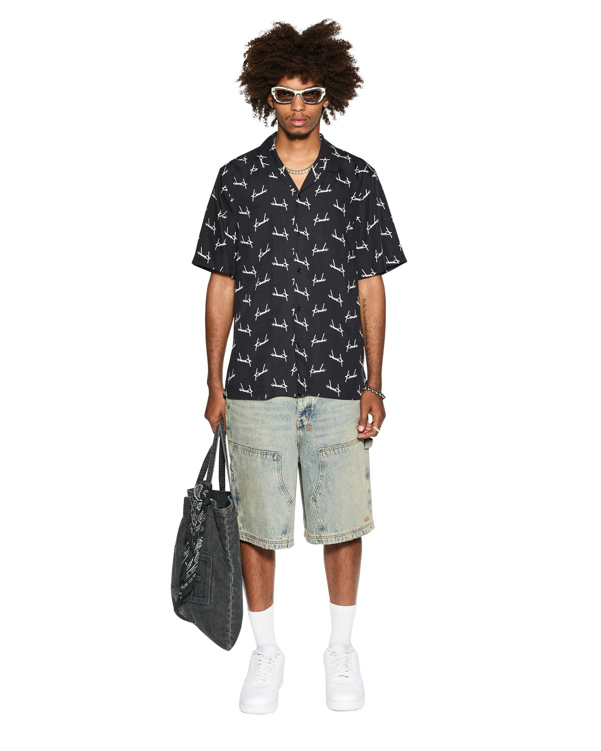 Mens Maxx Operator Short Stagelight Relaxed Walkshorts - Denim