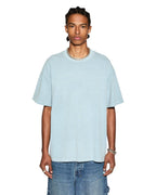 Mens Sott Ekcess Ss Tee Ice Blue Oversized Tees - Blue