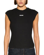 Womens Staple Ss Tee Black Fitted Tees - Black