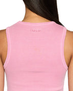 Womens Syndicate Tank Xtra Hyper Fitted Fashion Tops - Pink