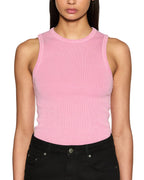 Womens Syndicate Tank Xtra Hyper Fitted Fashion Tops - Pink
