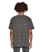 Mens Vandals Biggie Ss Tee Faded Black Oversized Tees - Black