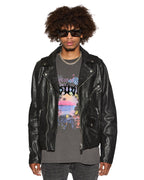 Mens Vandals Biggie Ss Tee Faded Black Oversized Tees - Black