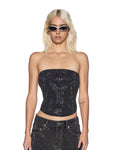 VAMPY BUSTIER OPIUM HIGH ROLLERS