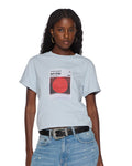 ART TRIP SHRUNKEN CUT OUT TEE ICE MIST
