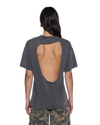 Womens Tbs Bleach Oh G Ss Tee Smoke Regular Tees - Grey