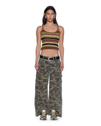 Womens Tamrin Knitted Tank Multi Slim Fashion Tops - Multi Colour