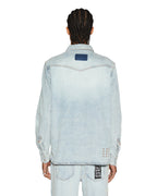 Mens Whiplash Ls Shirt Paragon Regular Shirts - Denim