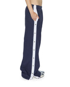 Womens Origin Trakpant Spliced Ink Straight Pants - Navy