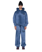 Mens Ace Synthesis Trak Pant Ink Fade Regular Pants - Navy