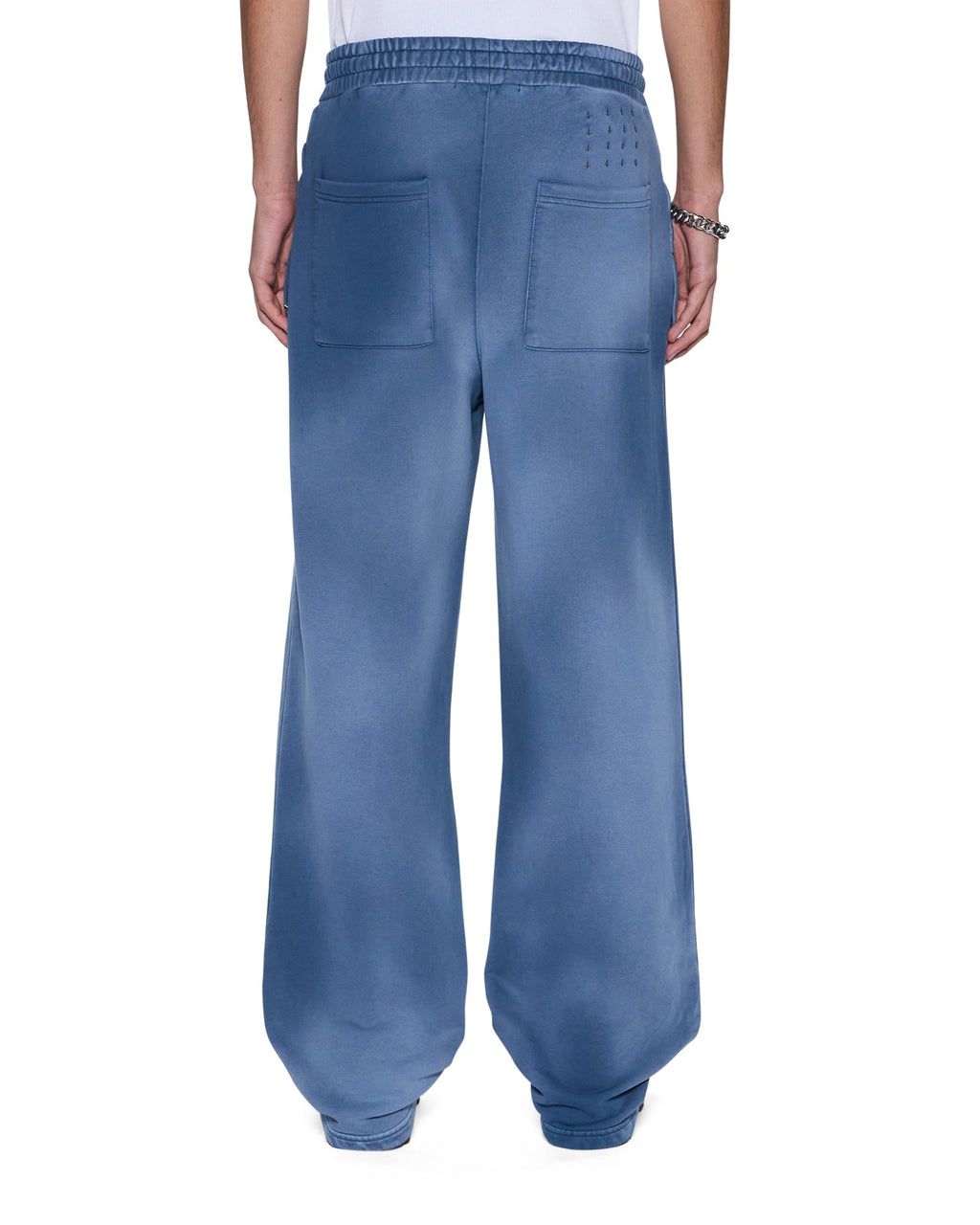 Mens Ace Synthesis Trak Pant Ink Fade Regular Pants - Navy