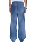 Mens Ace Synthesis Trak Pant Ink Fade Regular Pants - Navy