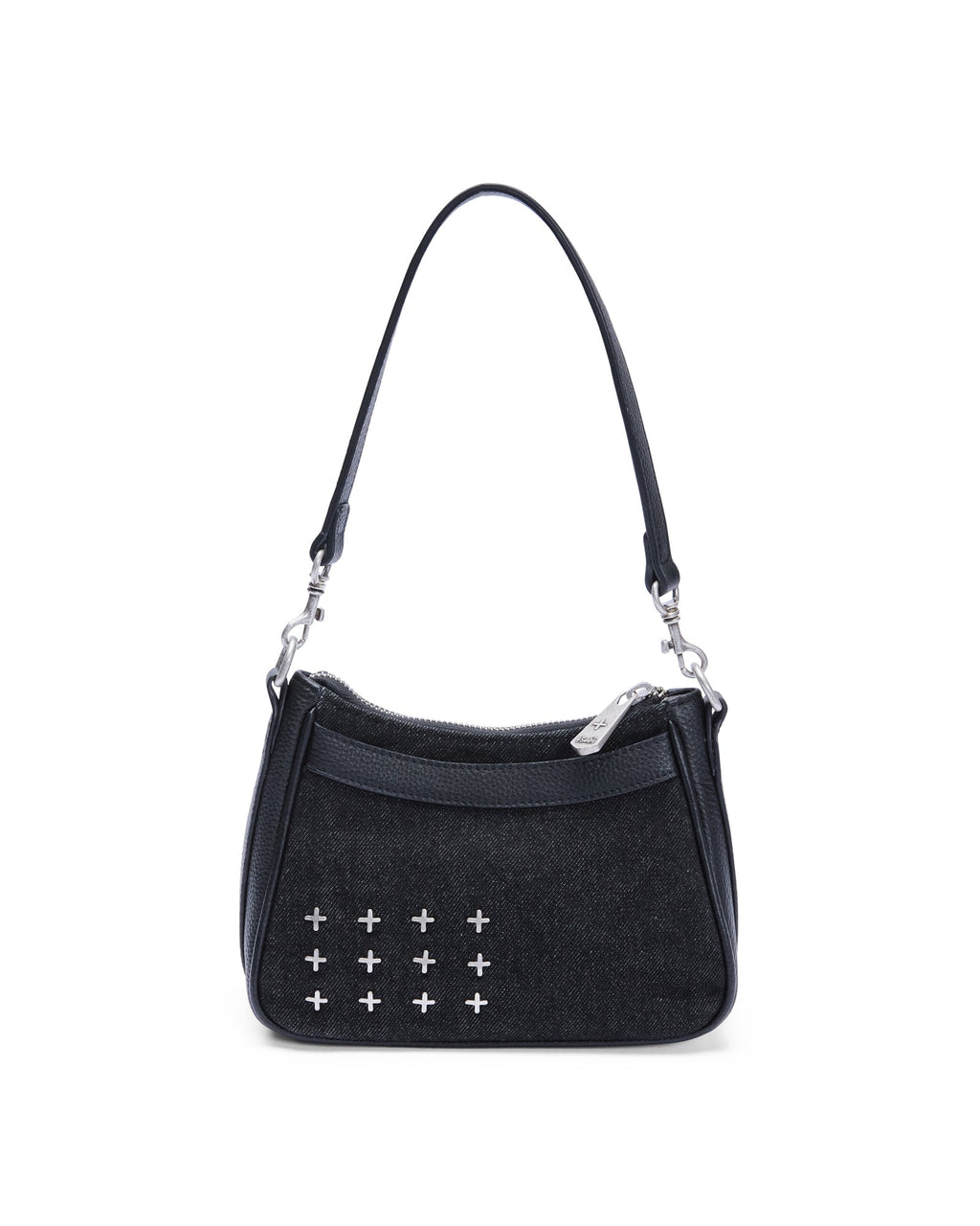 Trash Bag Mini Noir Denim Regular Bags - Black