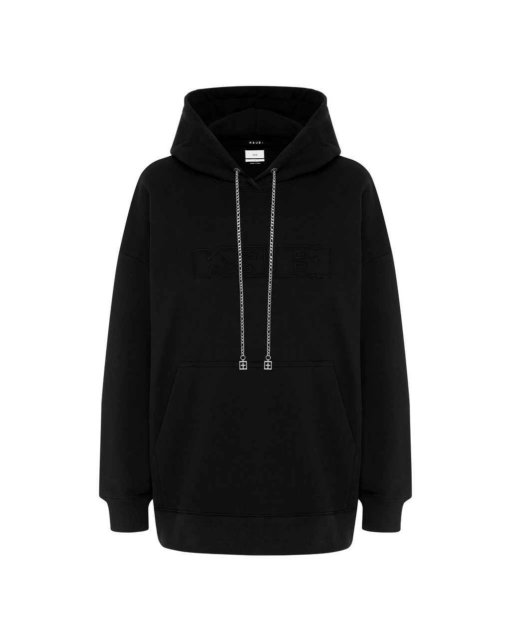 Womens Unchained Oh G Hoodie Black Oversized Fleece - Black