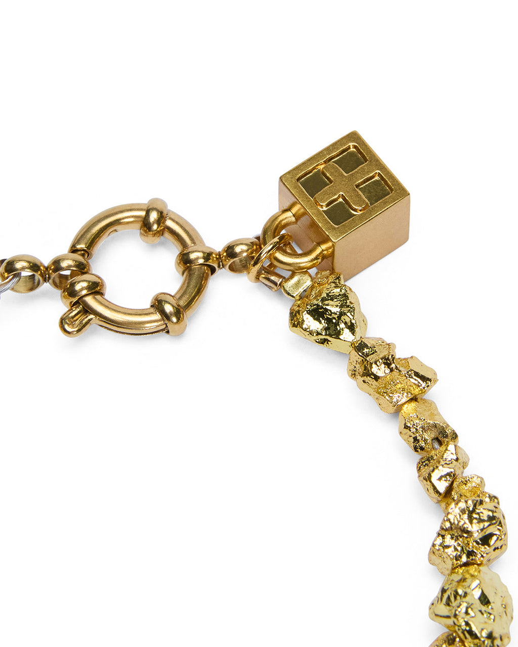 Uncut Gold Bracelet Jewellery - Gold