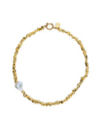 Uncut Gold Choker Jewellery - Gold