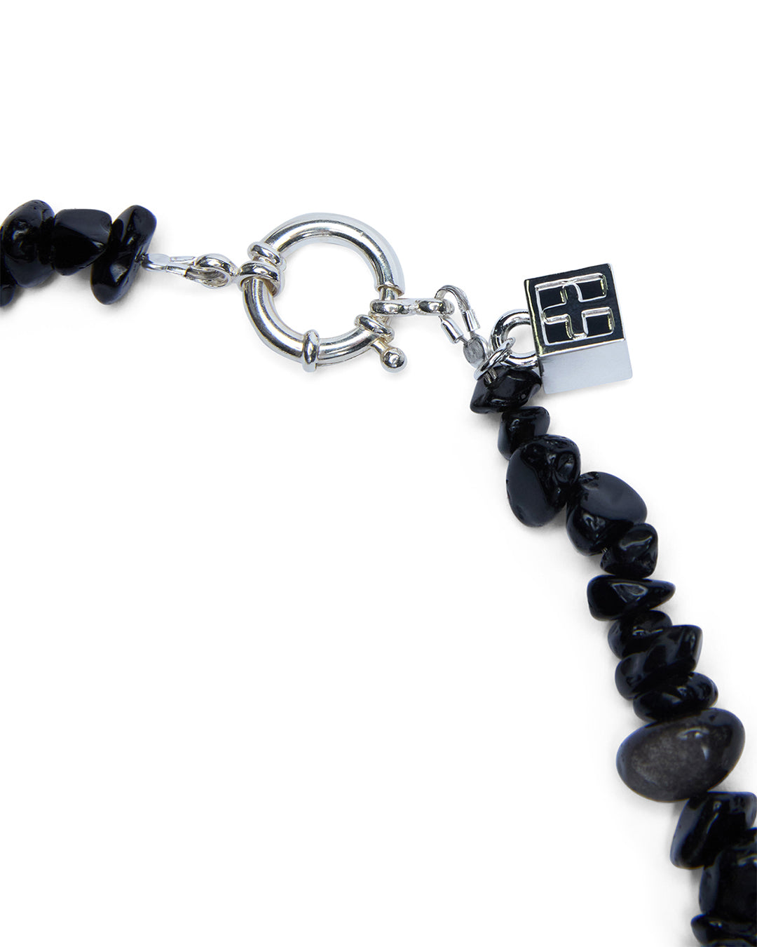 Uncut Noir Choker Jewellery - Black