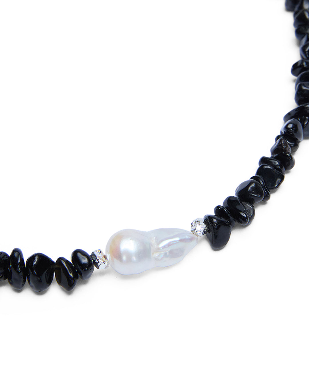 Uncut Noir Choker Jewellery - Black