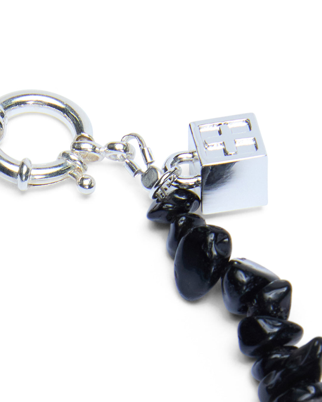 Uncut Noir Choker Jewellery - Black